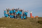 Big Day teams juichend Renvogelveld Texel 7 mei 2017_HVD5206