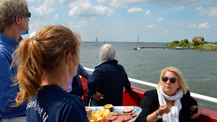 Boot van Amsterdam naar Enkhuizen