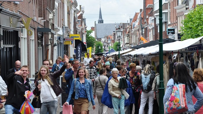 Woensdagmarkt in Hoorn 
